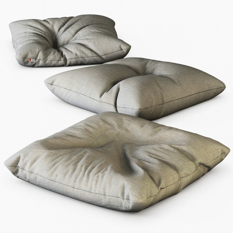 Pouf Confettone Impermeabile 3D model_2