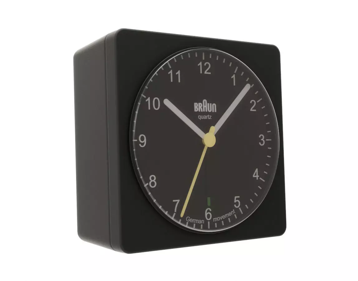 Braun Travel Alarm Clock 3D model