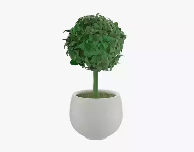 Artificial cacti rubberized topiary style