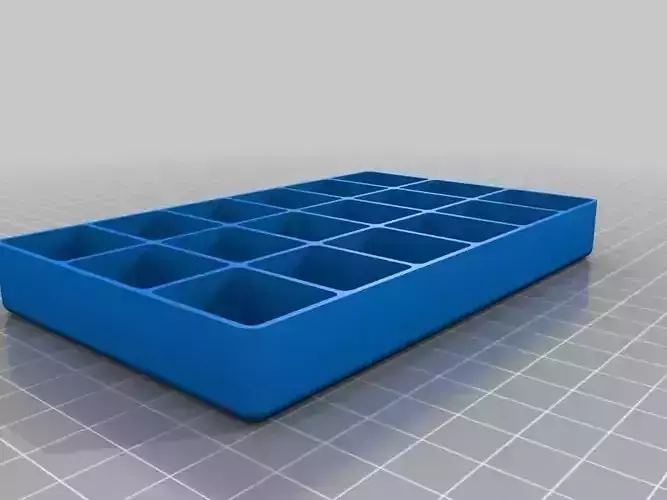 SMD Parts Tray v2 Free 3D print model