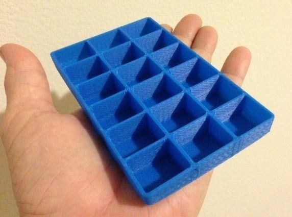 SMD Parts Tray v2 Free 3D print model_1