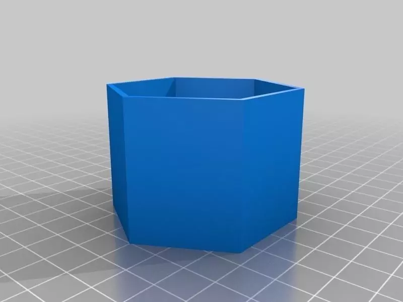 Simple Nesting Parts Bin v2 Free 3D print model_0