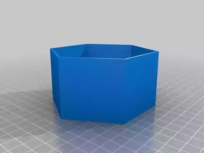 Simple Nesting Parts Bin