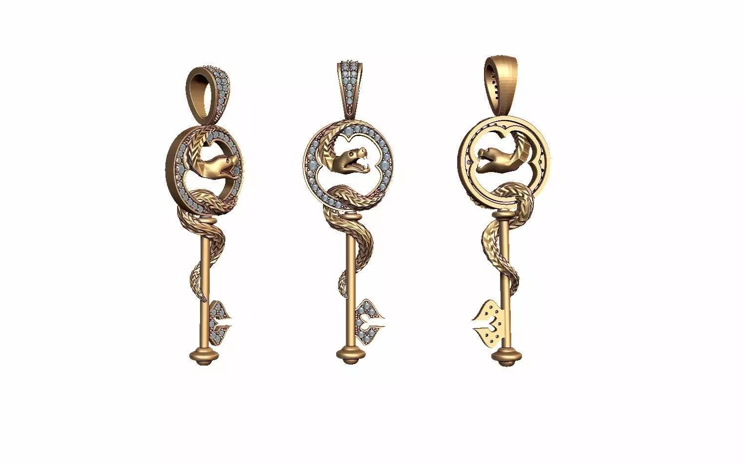 magerit like necklace 3D print model_0