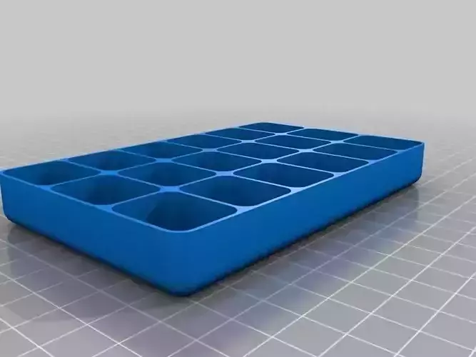 SMD Parts Tray Free 3D print model