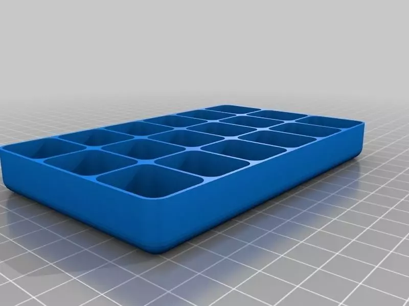 SMD Parts Tray Free 3D print model_0