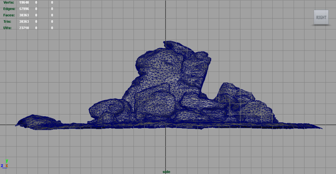 ROCK 25 Low-poly 3D model_12