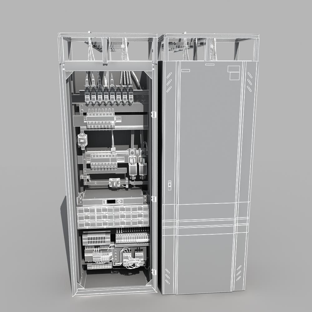 Telecom Power System 01 3D model_12