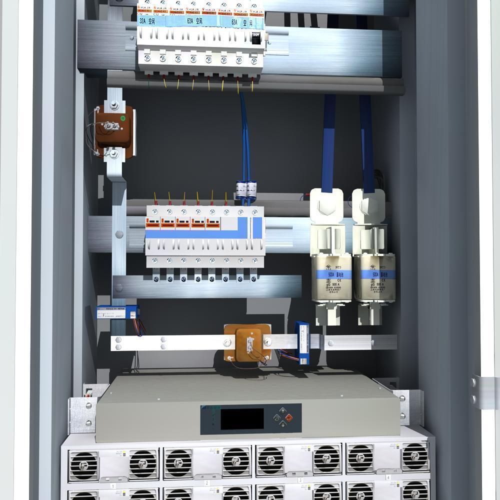 Telecom Power System 01 3D model_8