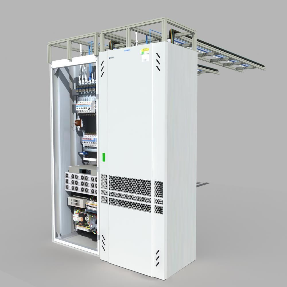 Telecom Power System 01 3D model_4