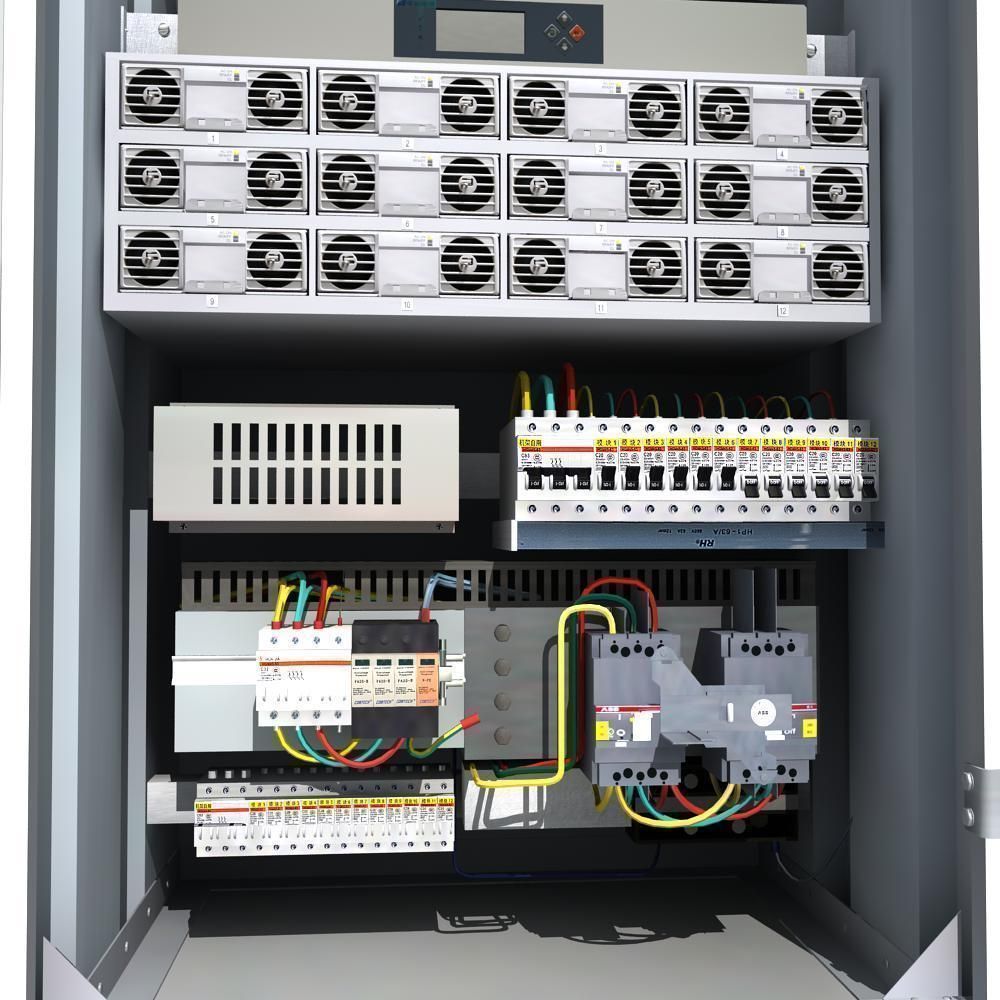Telecom Power System 01 3D model_14