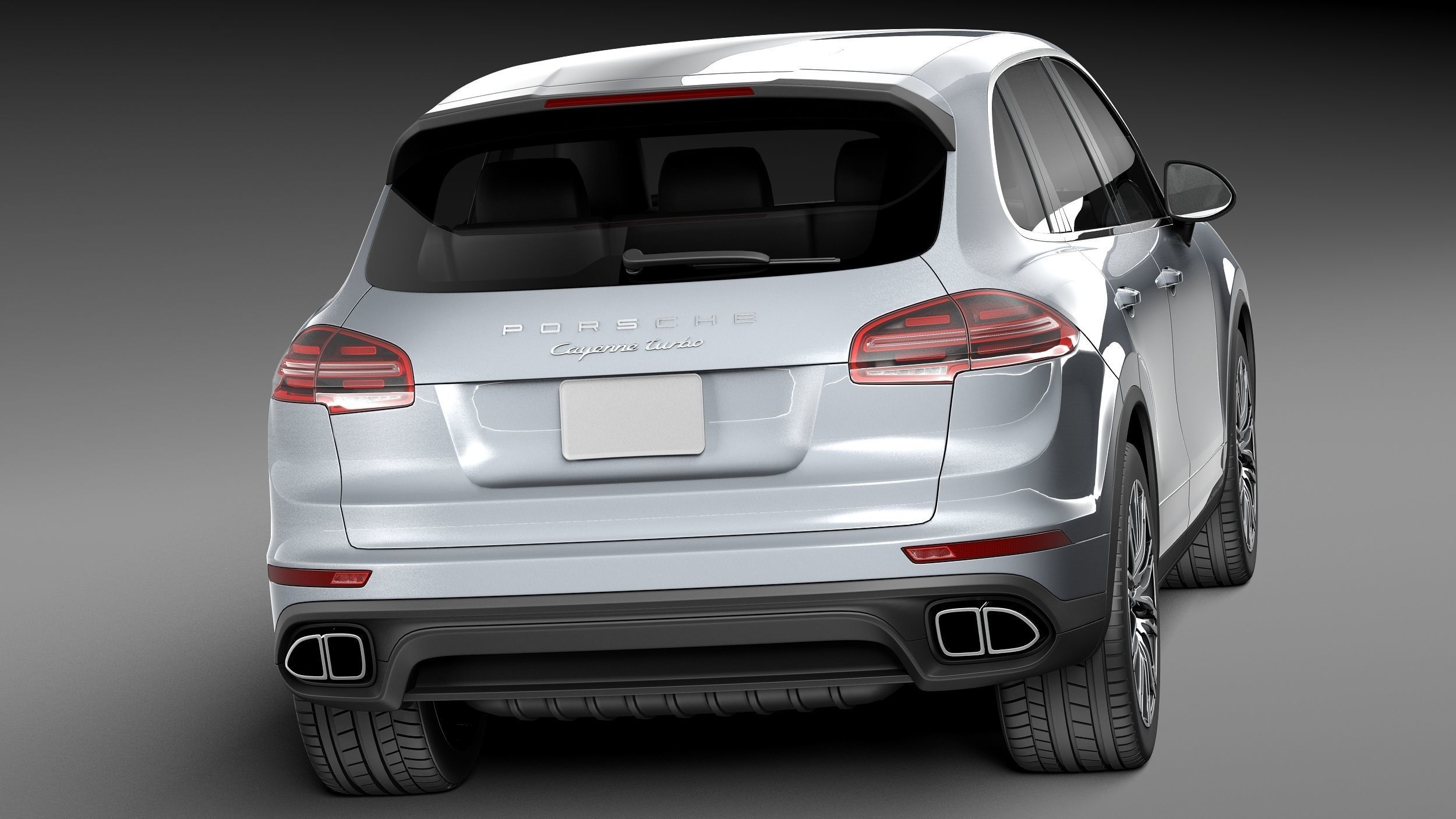 Porsche Cayenne Turbo 2015 3D model_5