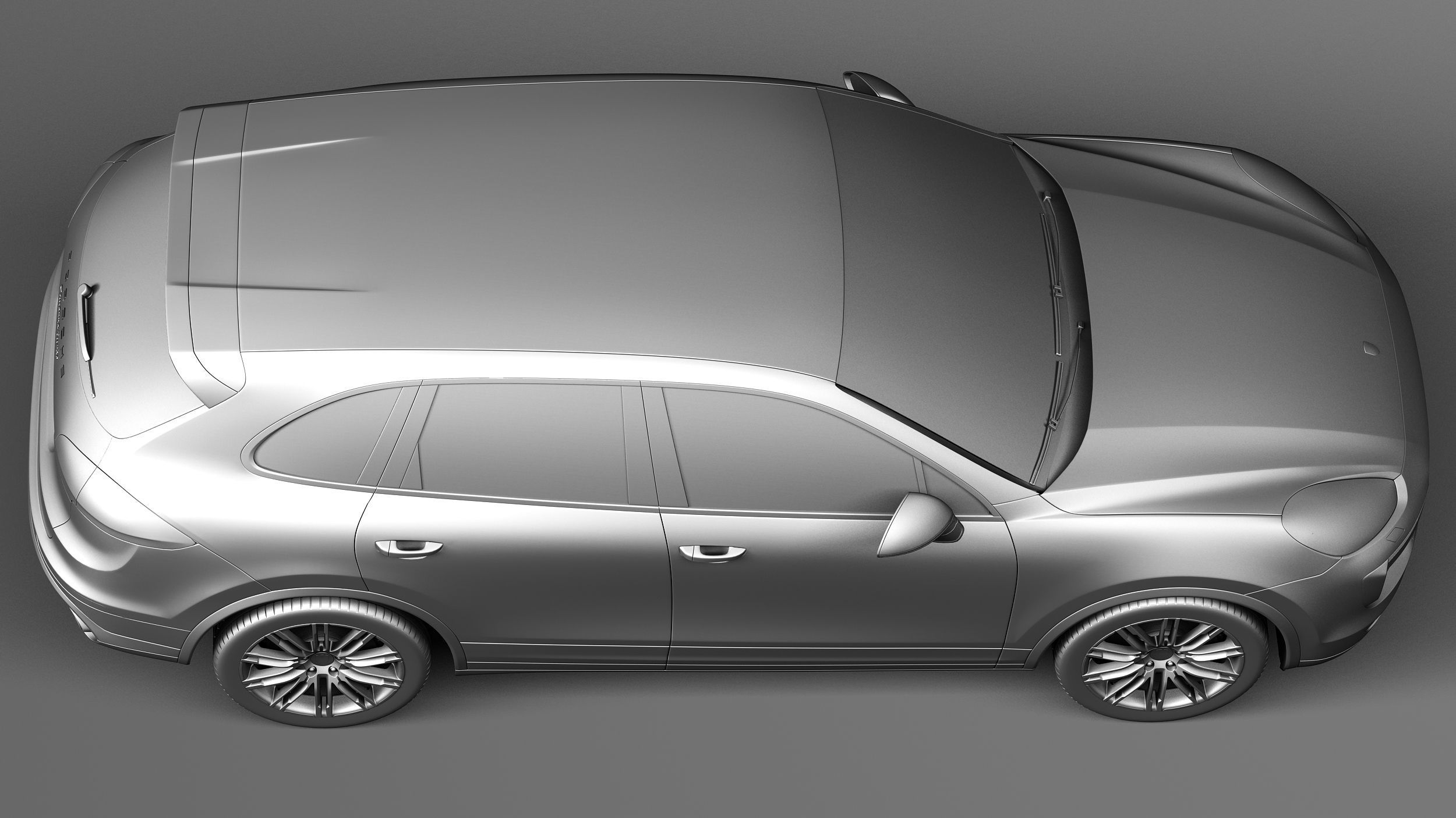 Porsche Cayenne Turbo 2015 3D model_15