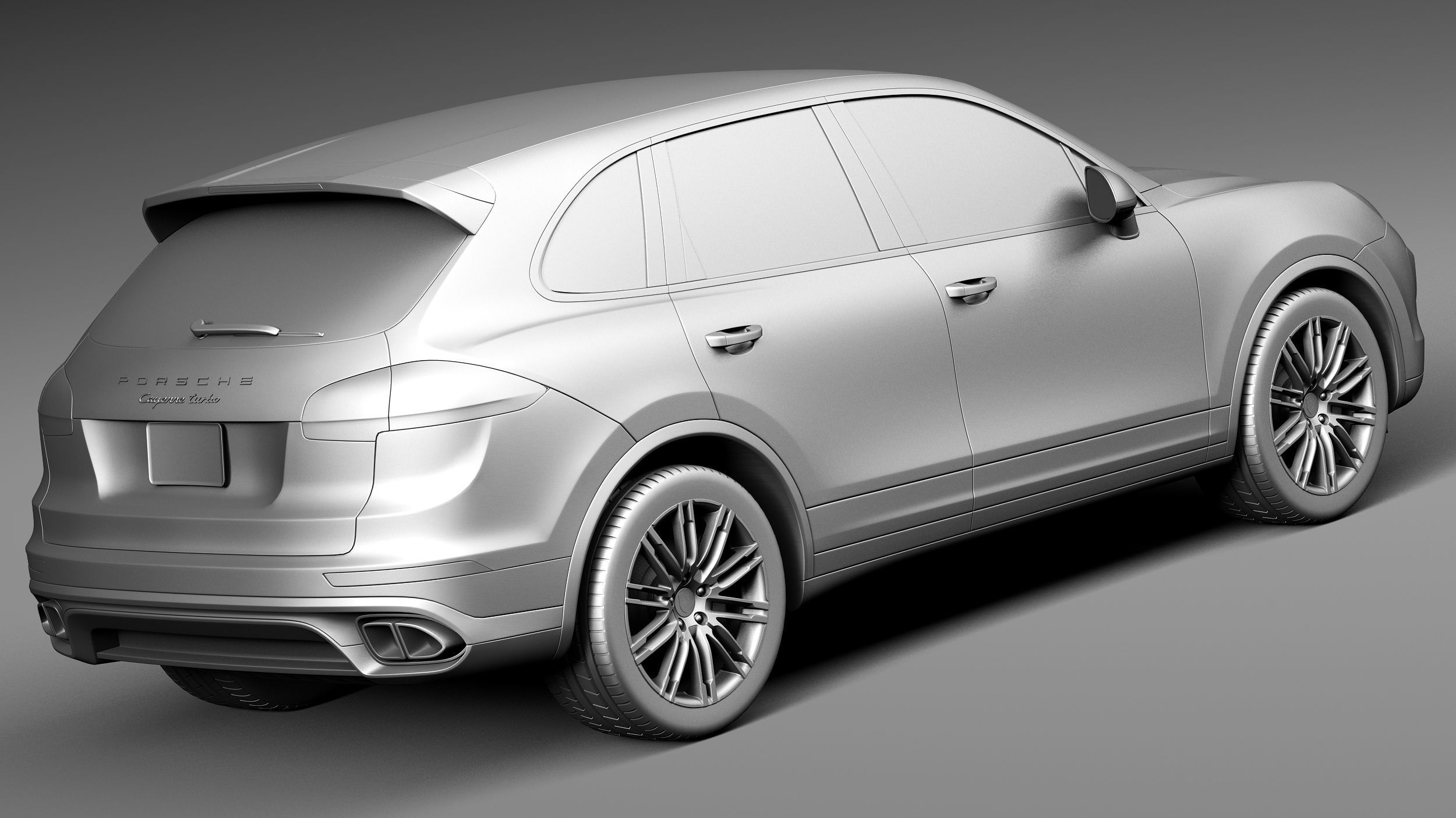 Porsche Cayenne Turbo 2015 3D model_12