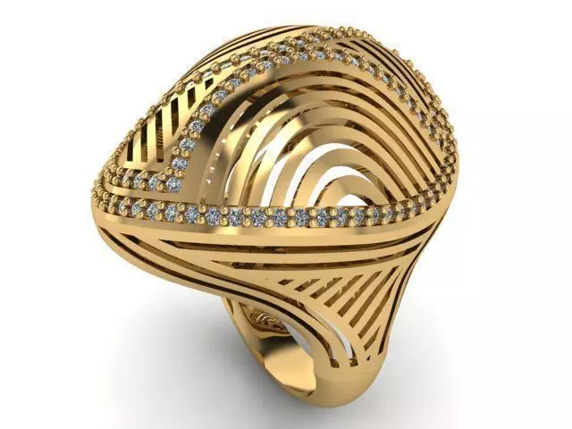 Ring R0258 3D print model_0