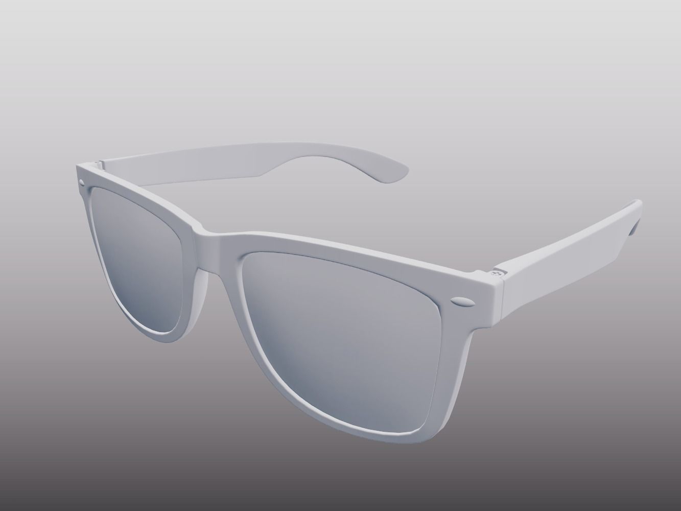 modern sunglasses 3D model_11