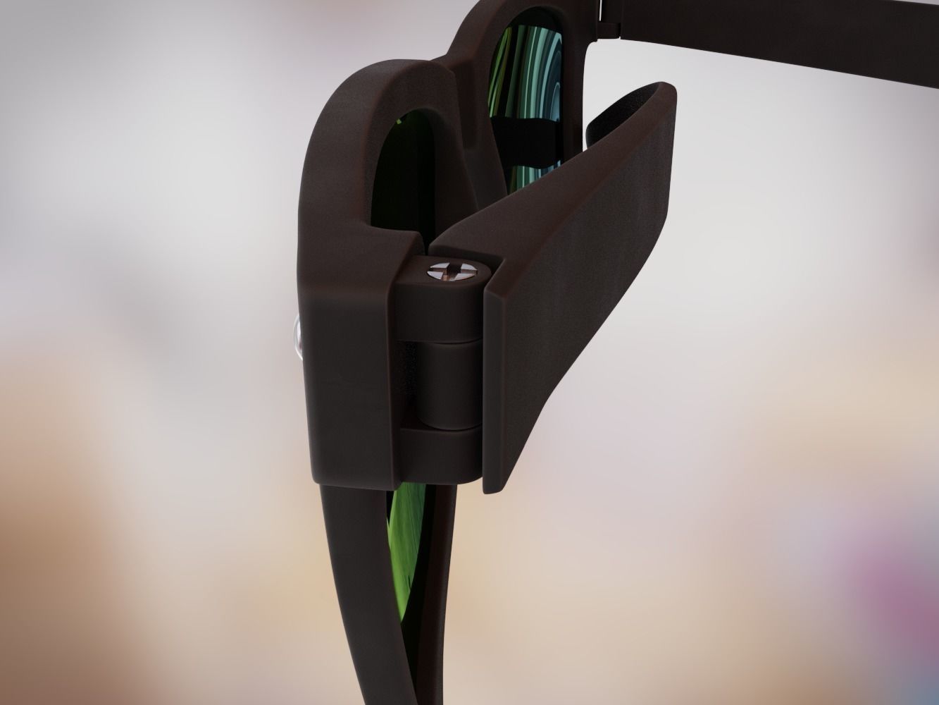 modern sunglasses 3D model_6