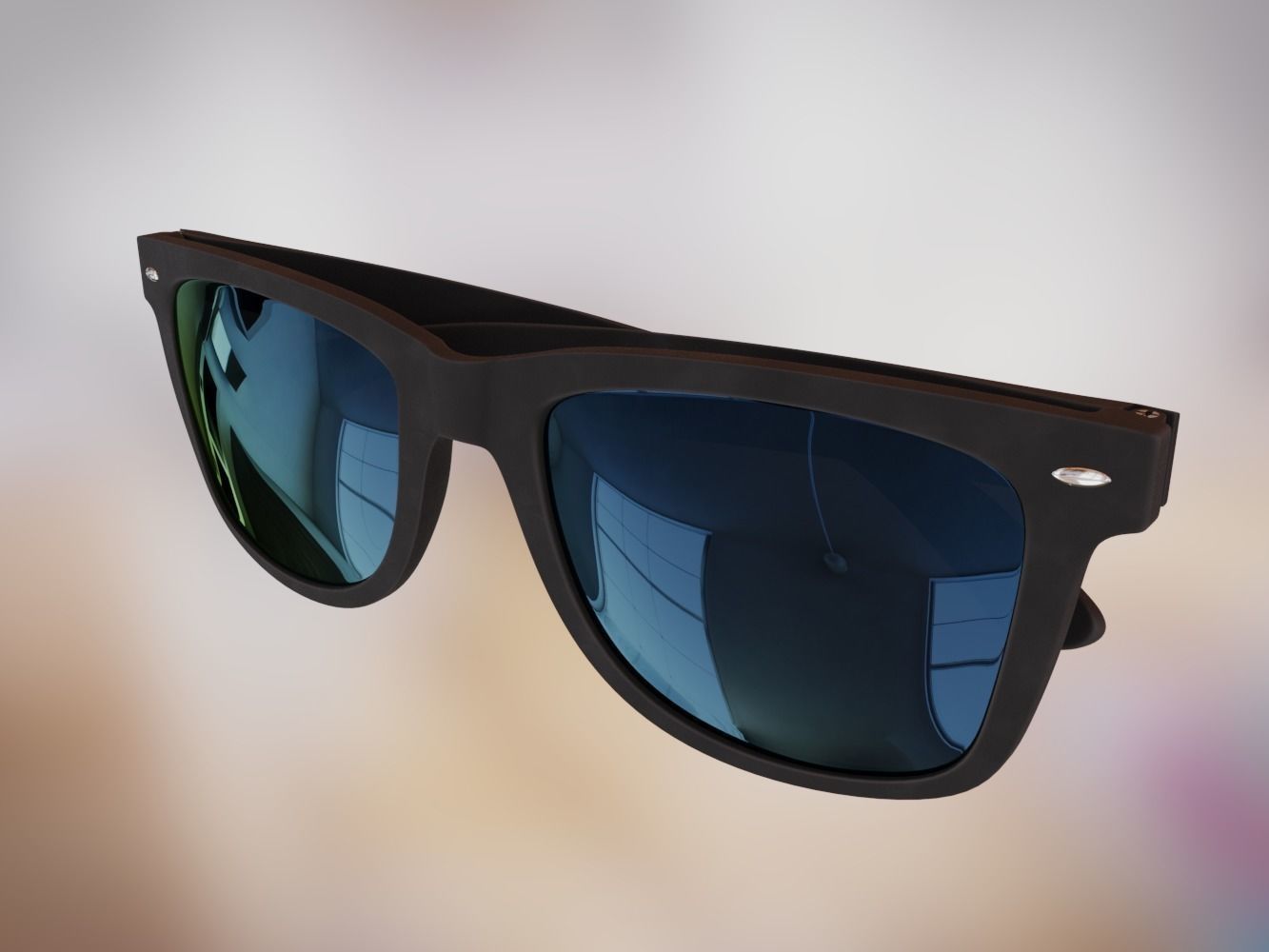 modern sunglasses 3D model_7
