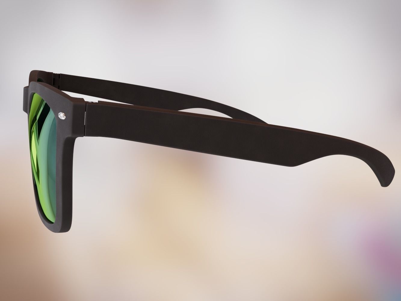 modern sunglasses 3D model_2