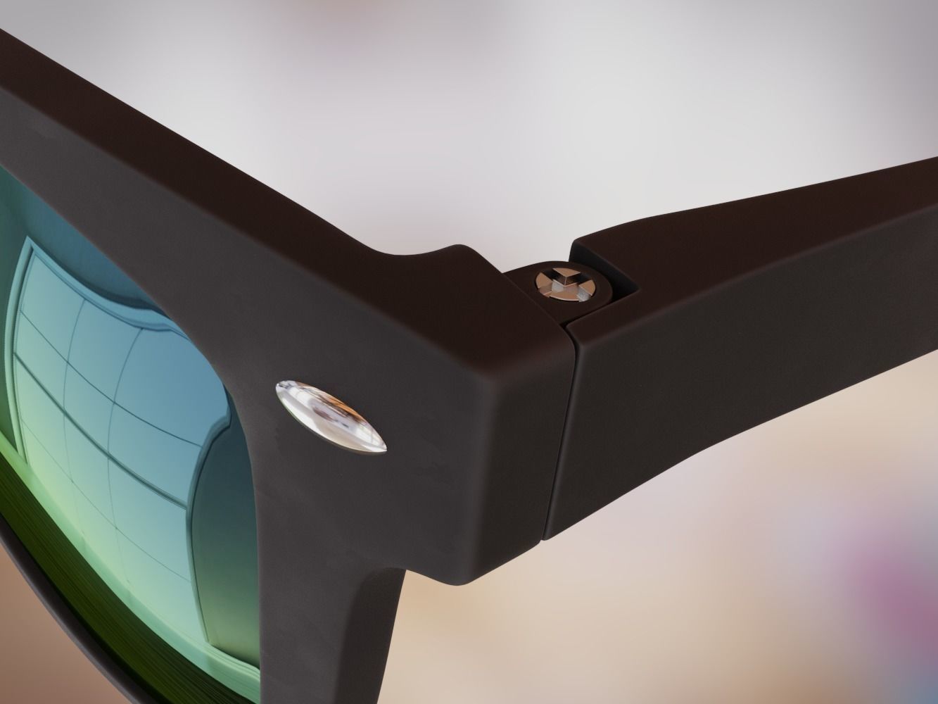 modern sunglasses 3D model_5