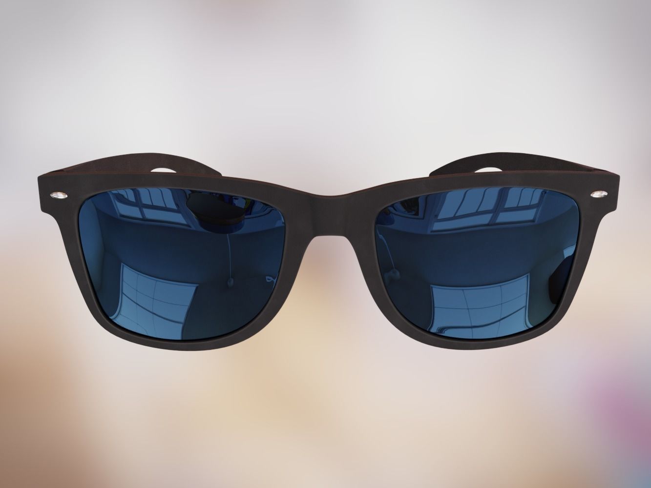 modern sunglasses 3D model_1