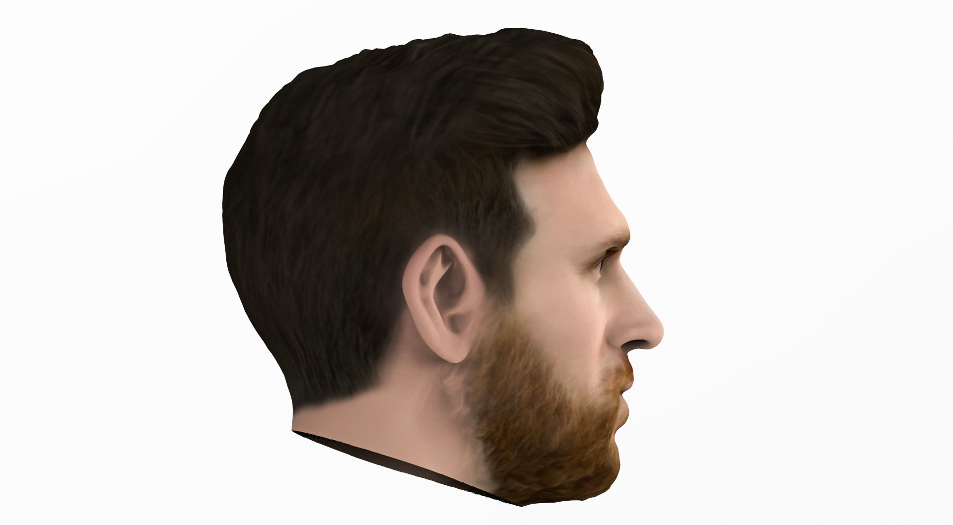 Lionel Messi 3D model_6