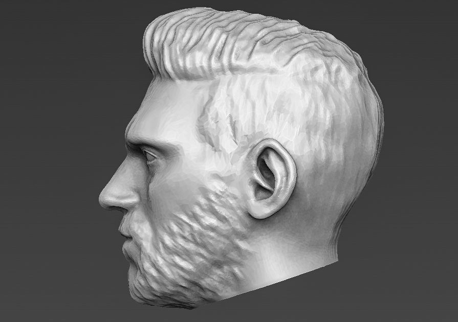 Lionel Messi 3D model_8