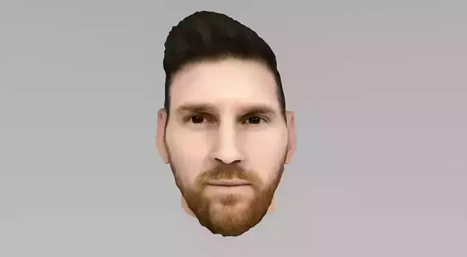 Lionel Messi 3D model