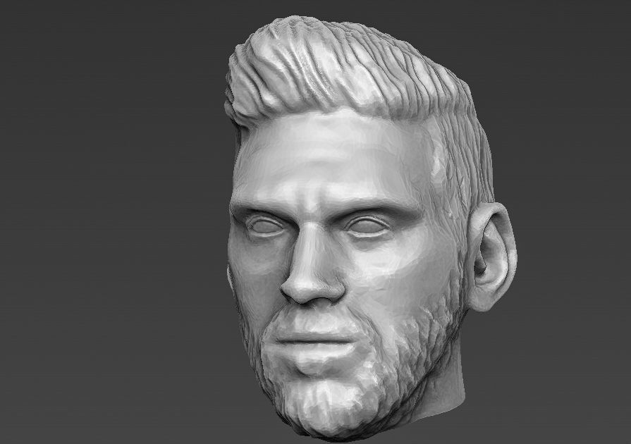 Lionel Messi 3D model_7