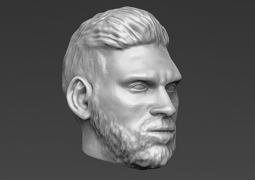 Lionel Messi 3D model_12