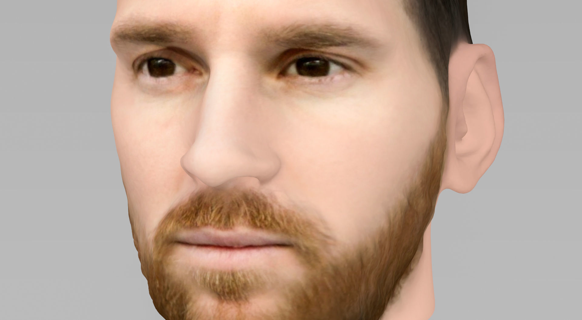 Lionel Messi 3D model_1