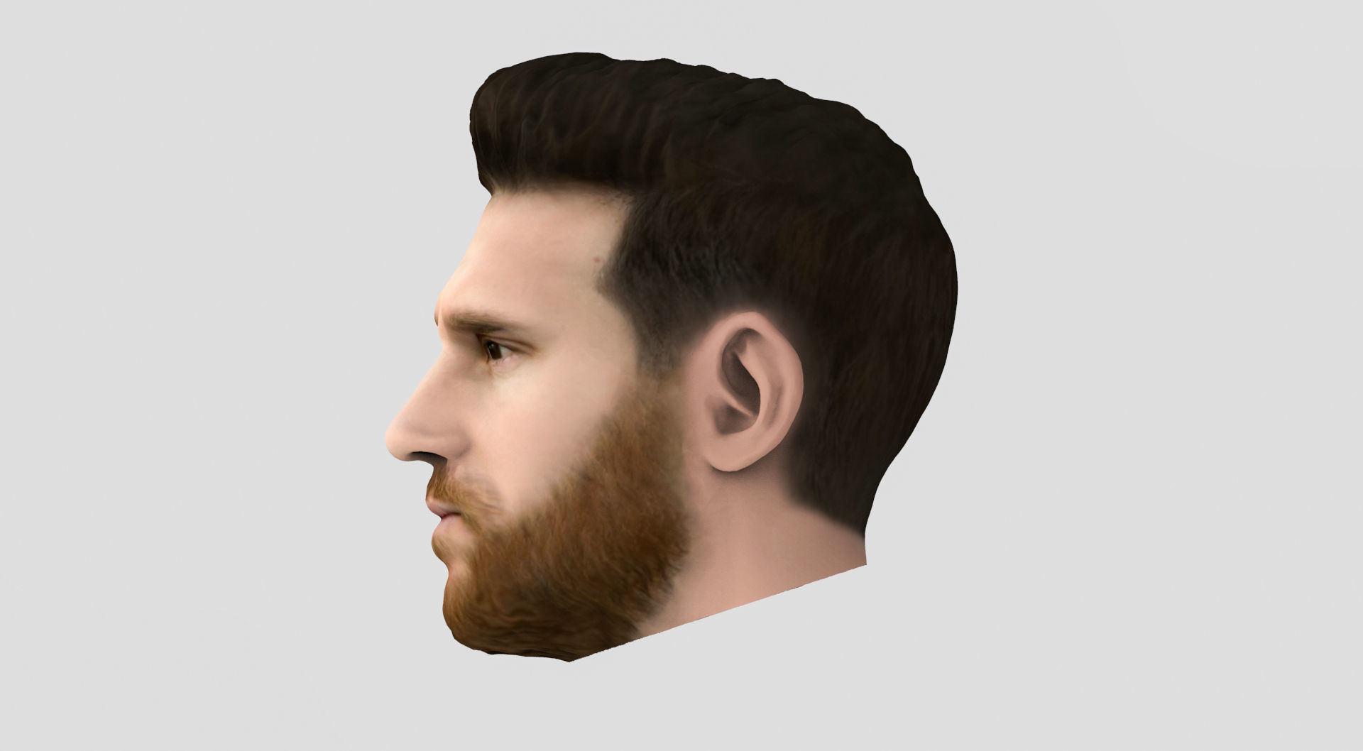Lionel Messi 3D model_4