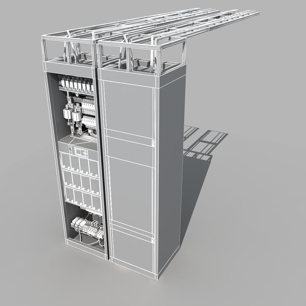 Telecom Power System 02 3D model_9