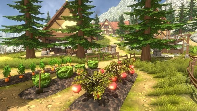 3D Medieval House Village Cartoon Kit Low-poly 3D model_6