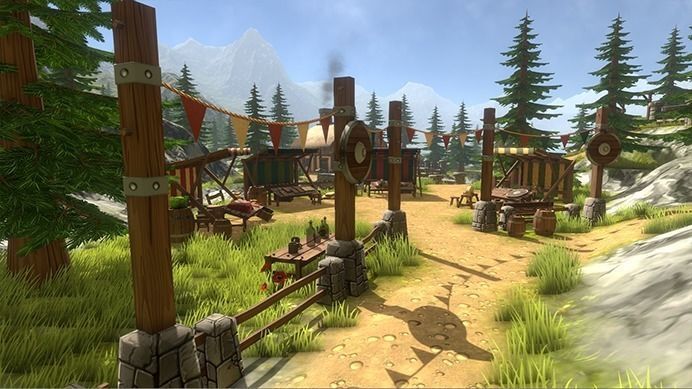 3D Medieval House Village Cartoon Kit Low-poly 3D model_10