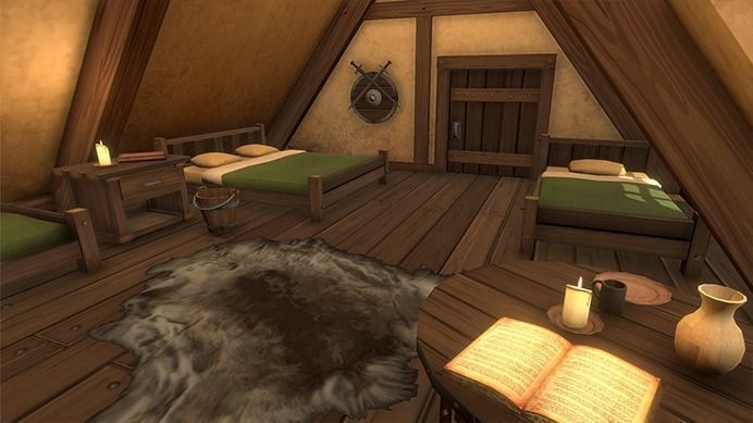 3D Medieval House Village Cartoon Kit Low-poly 3D model_18