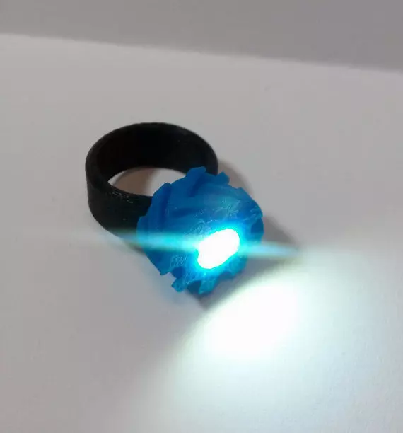 Flashlight Ring Free 3D print model