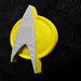 Star Trek Badge magnetic with backing Free 3D print model_1