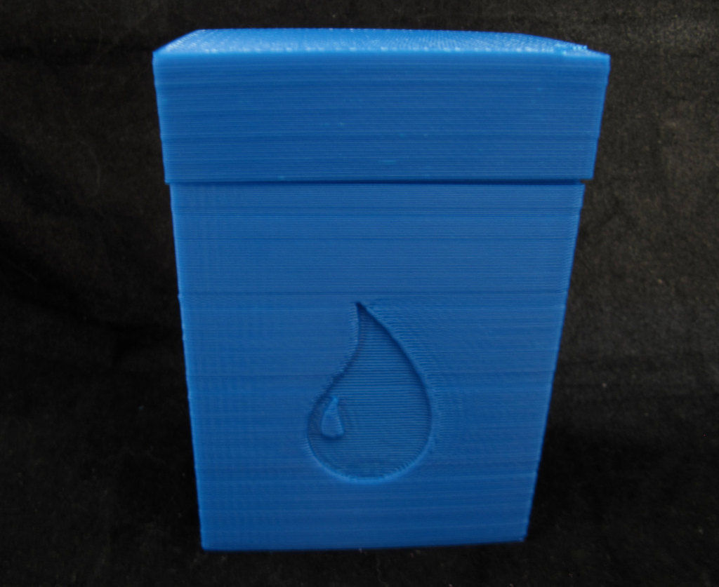 Magic The Gathering Mana Deck Boxes 3D print model_1