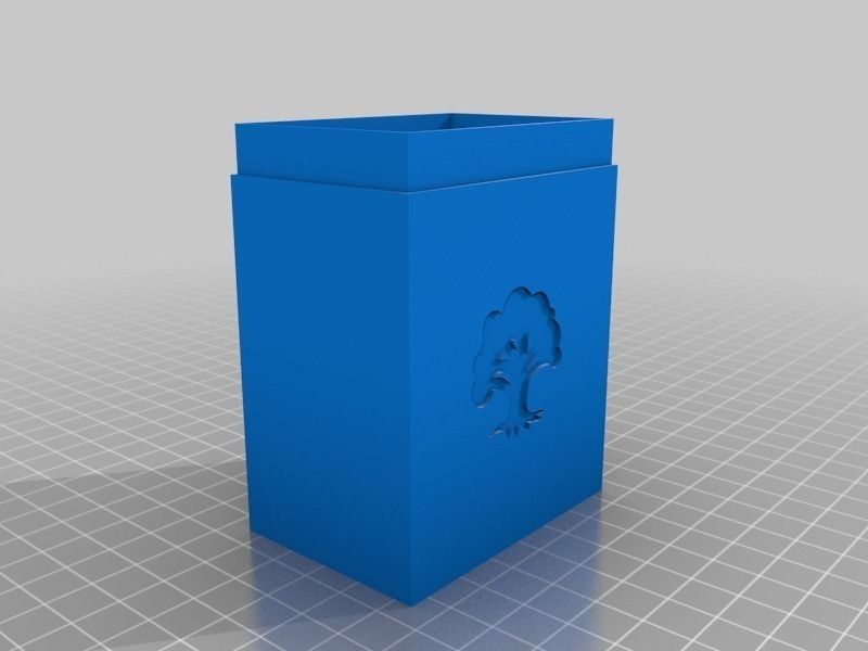 Magic The Gathering Mana Deck Boxes 3D print model_7