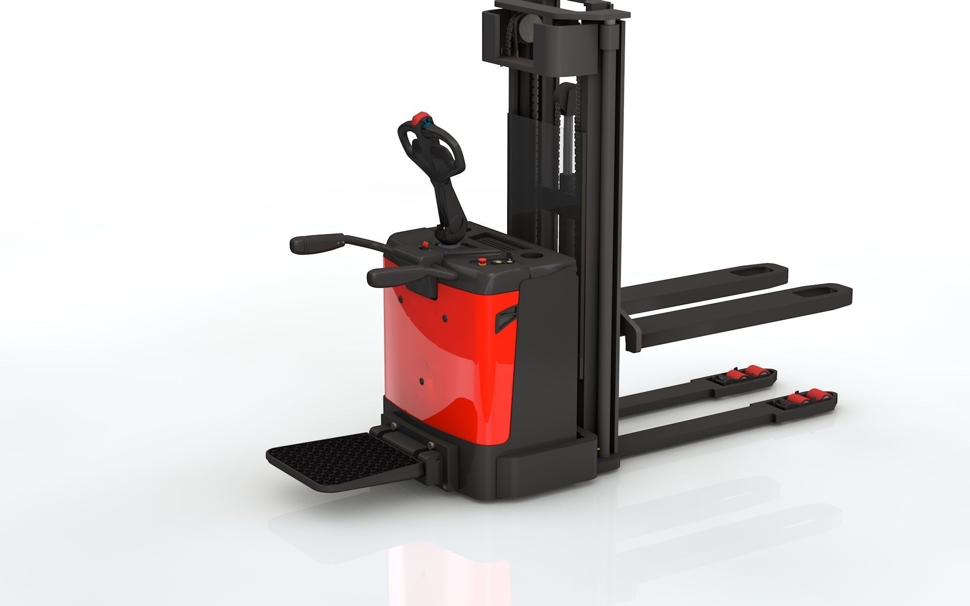 hand stacker automatic 3D model_4