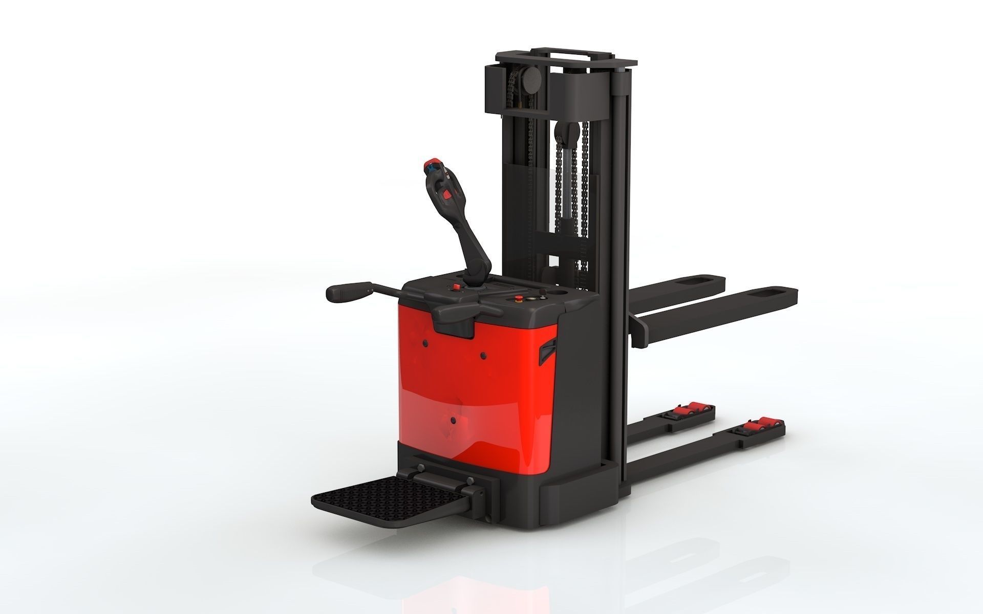 hand stacker automatic 3D model_7