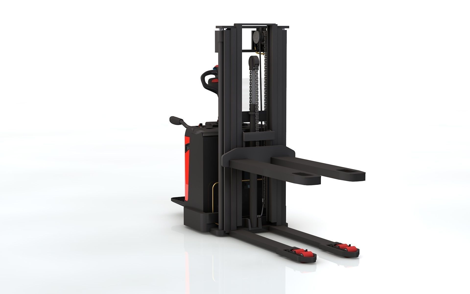 hand stacker automatic 3D model_3