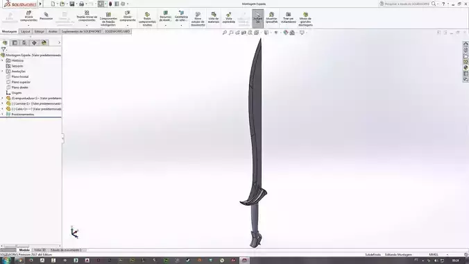 Orcrist 3D print sword