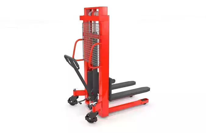 Pallet Jack Stacker 3D model