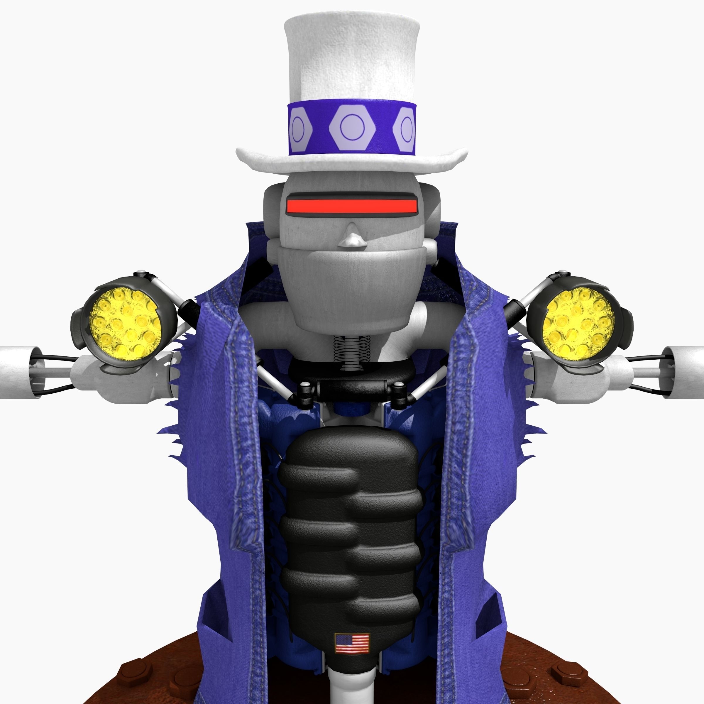 I Want You Robot 3D model_3