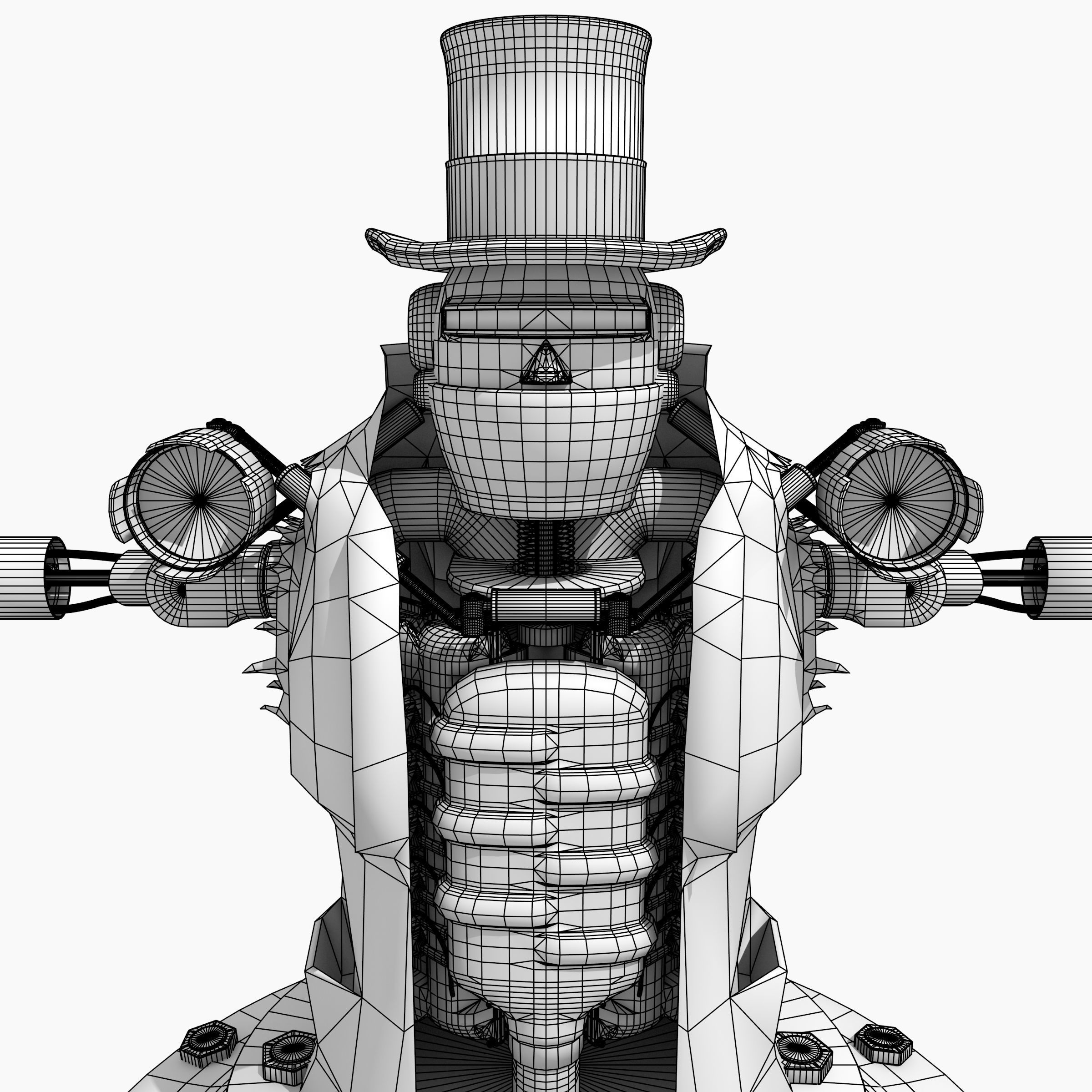 I Want You Robot 3D model_8