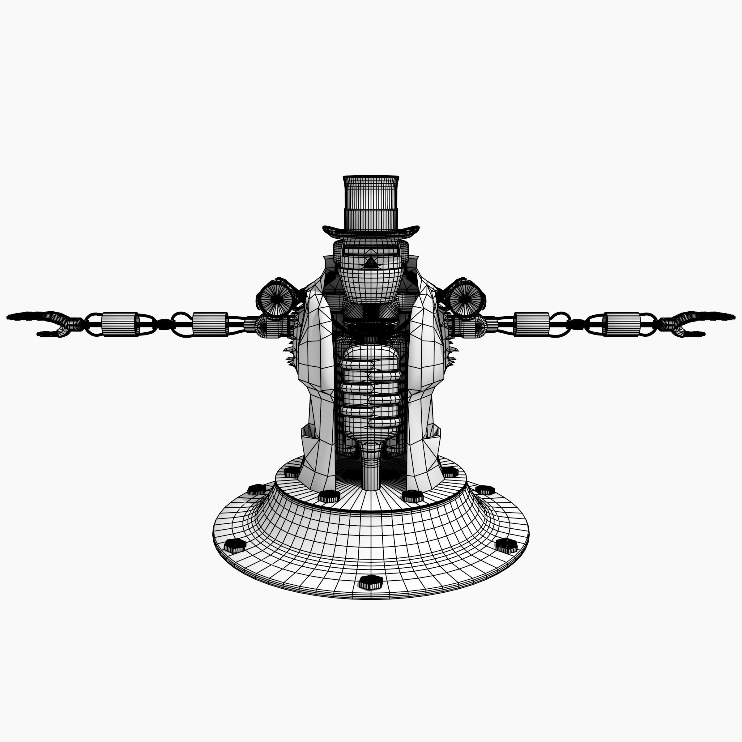 I Want You Robot 3D model_7