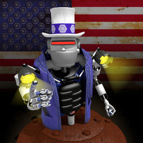 I Want You Robot 3D model
