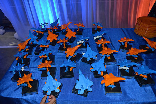 F-22 Raptor Jet with display stand removable missiles Free 3D print model_4